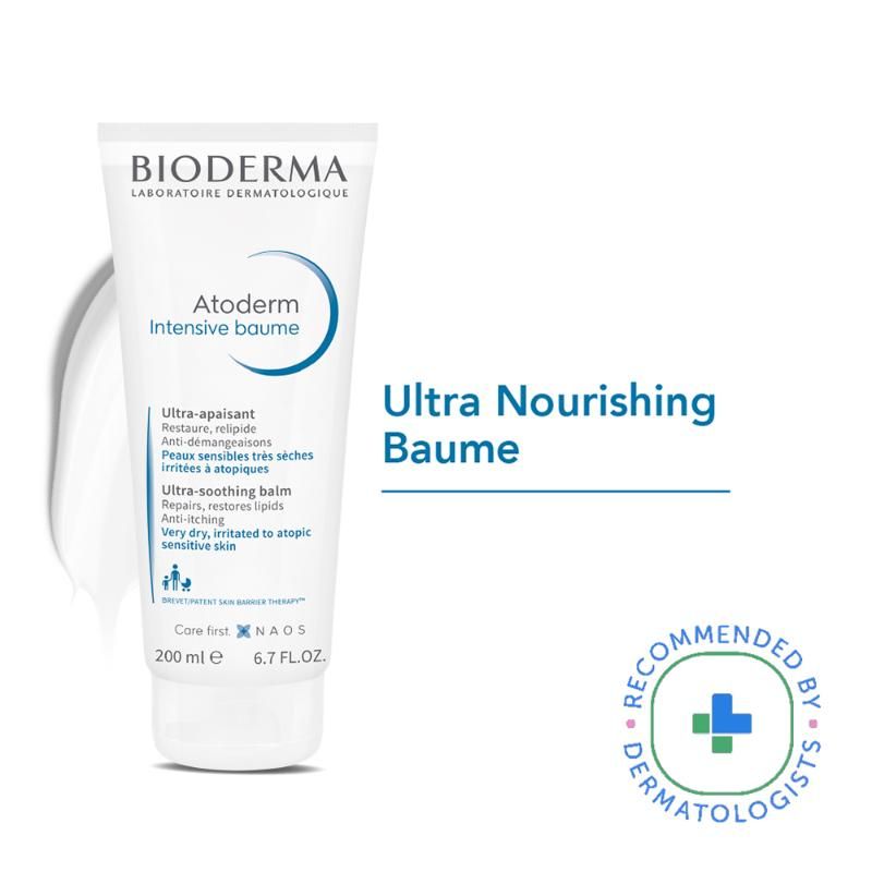 Bioderma Atoderm Intensive Baume Daily Ultra-Soothing Balm Very Dry Sensitive to Atopic Skin