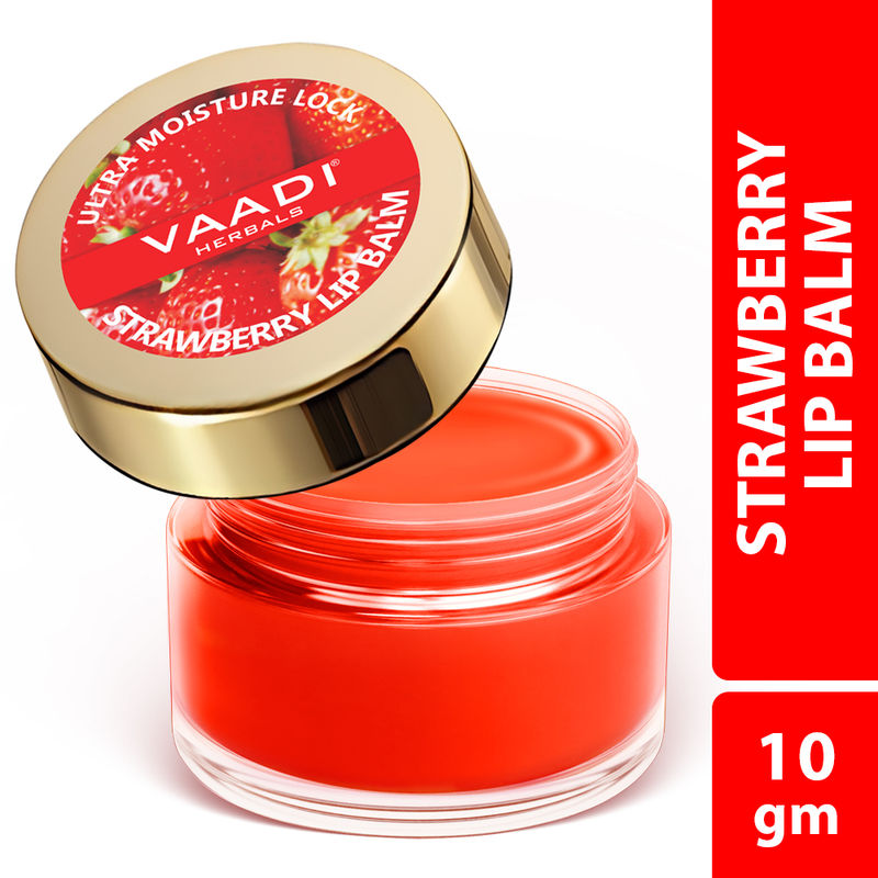 Vaadi Herbals Lip Balm - Strawberry