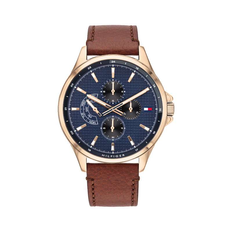 Tommy Hilfiger TH1791696 Blue Dial Analog Watch For Men: Buy Tommy ...