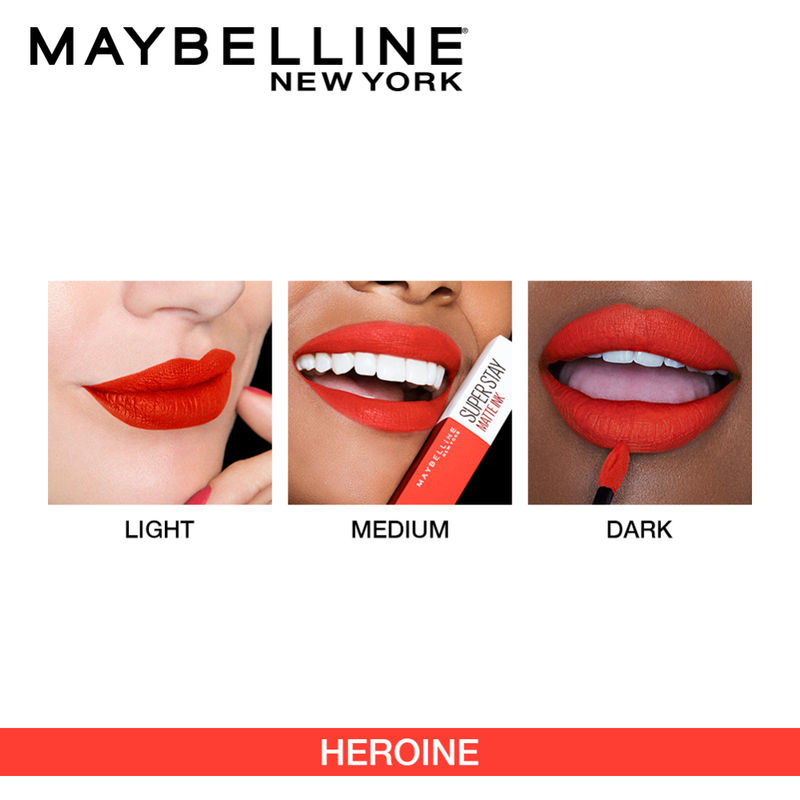 Maybelline New York Super Stay Matte Ink Liquid Lipstick 25 Heroine