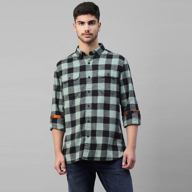 Royal Enfield Style Check Shirt (L)