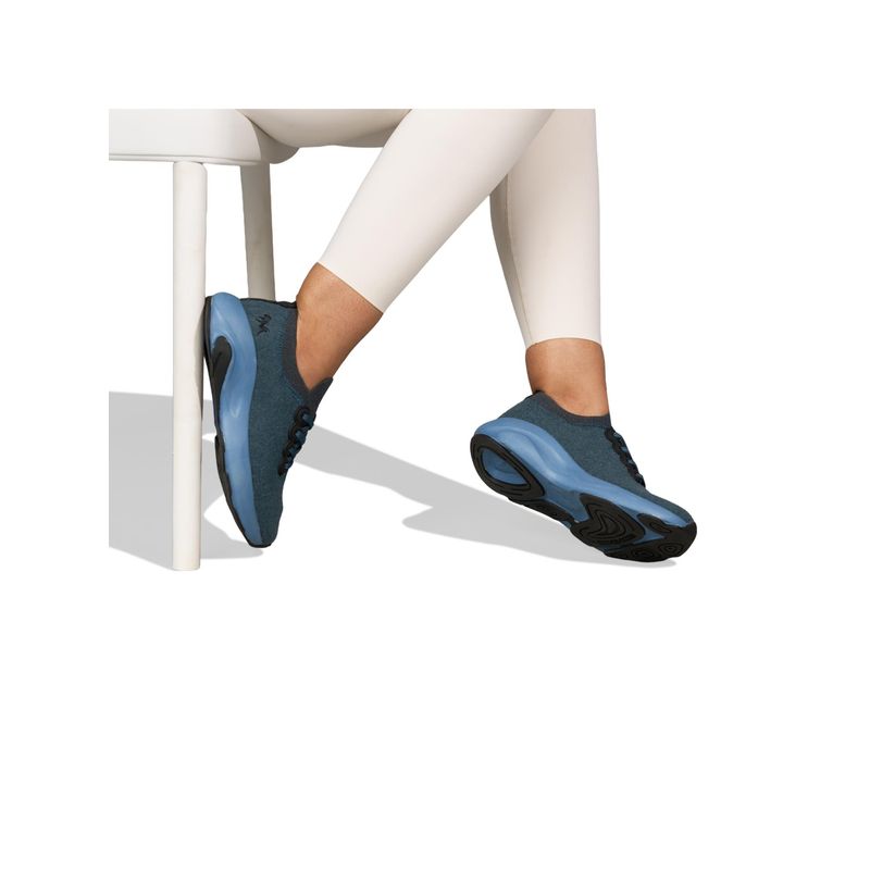 Neeman's Blue Lush Glider Sneakers For Unisex (UK 10)