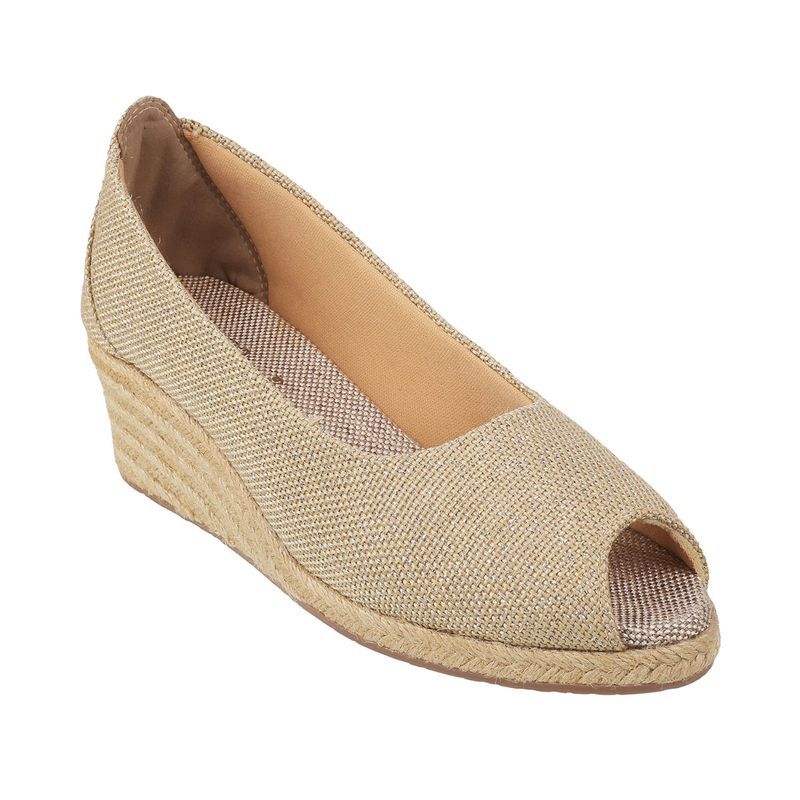 Tresmode Helsinki Beige Women's Casual Platform Wedges