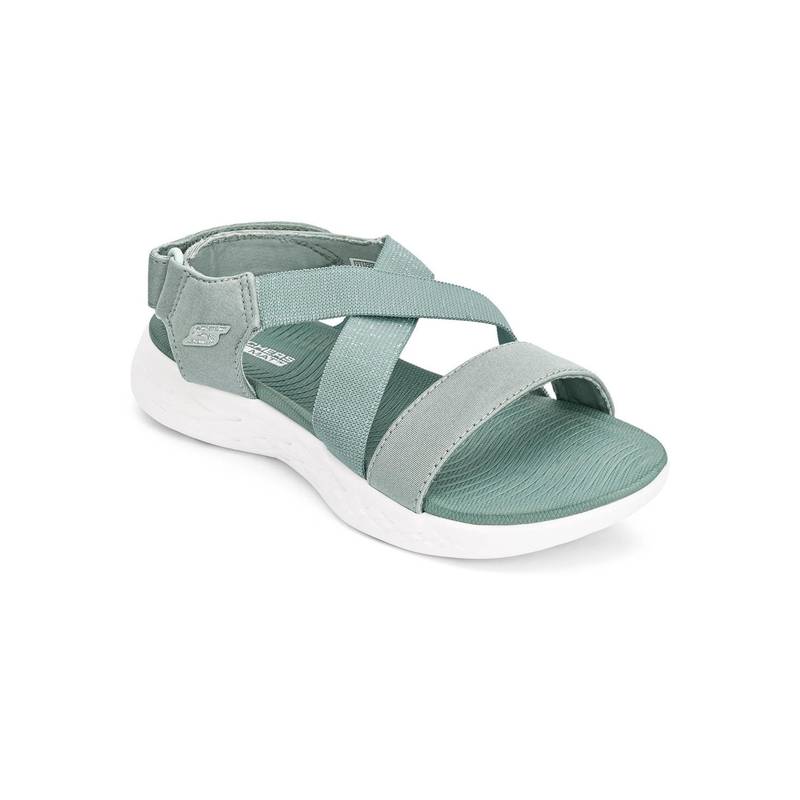 SKECHERS ON-THE-GO 600 Green Sandals (UK 5)