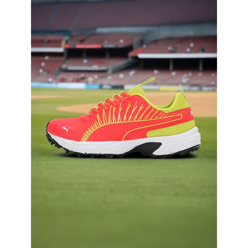 Puma Cricket Square Men Red Sports Shoes (UK 8)