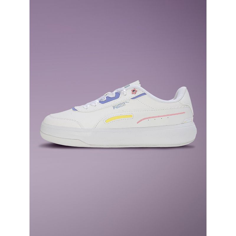 Puma Tori Pixie V1 Women White Sneakers (UK 3)