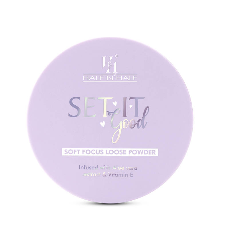 Half N Half Set It Good Soft Focus Loose Powder - Medium Deep