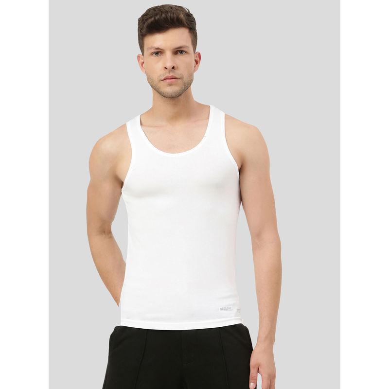 FREECULTR Twin Skin Bamboo Comfort Vest - White (M)