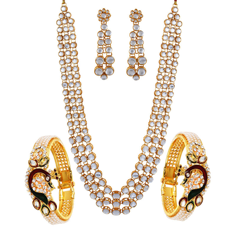 YouBella Alloy Jewel Set Buy YouBella Alloy Jewel Set Online at Best