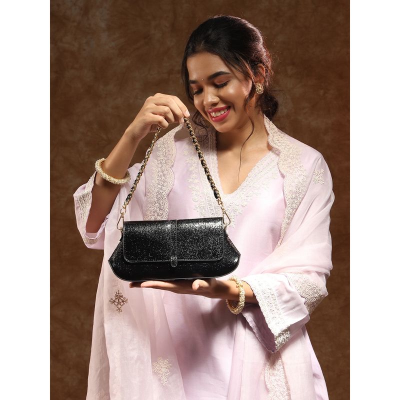 BELLA Noir Clutch