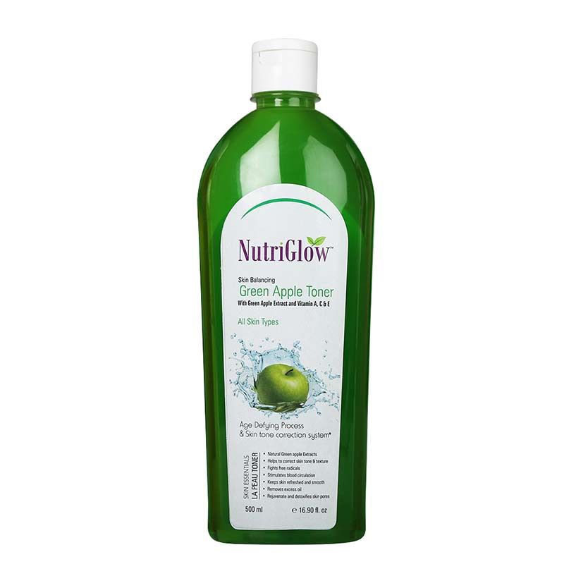 nutriglow green apple toner