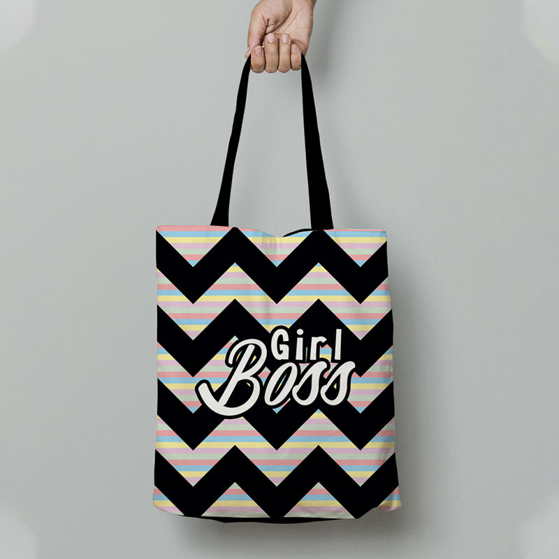 Crazy Corner Girl Power Designer Tote Bag: Buy Crazy Corner Girl