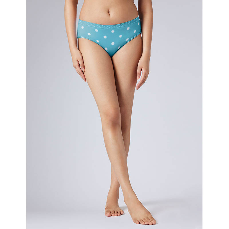FEIER Blue Polka Dots Duo Dot Hipster Panty (S)