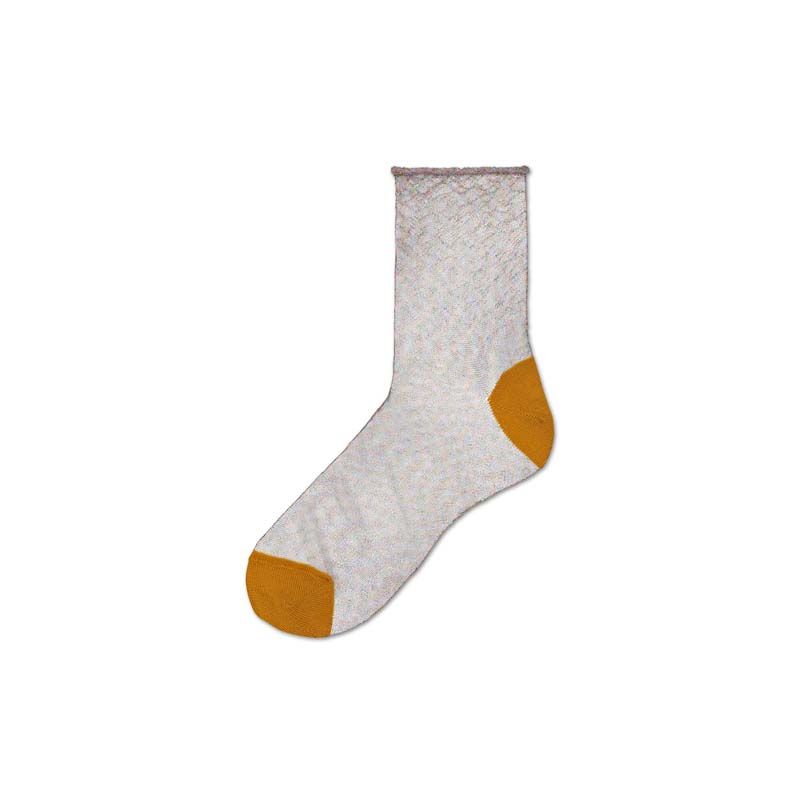 Happy Socks Hysteria Emma Ankle Sock - Grey (36-38)