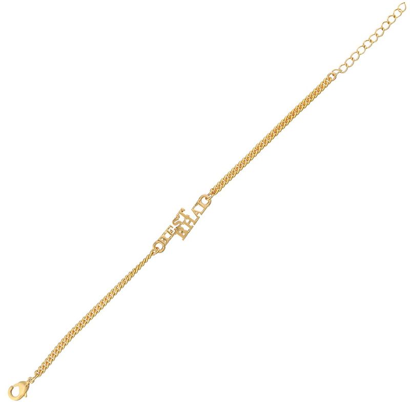 VOYLLA Gold Tone Peacock Feather Rakhi Bracelet - Bhai Rakhi For Brother, Handcrafted Indian Festival Jewelry