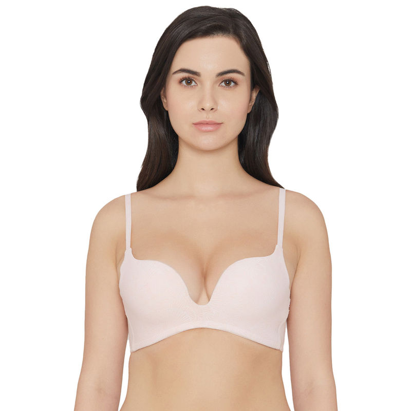 Wacoal Women's Ecozen Padded Non-Wired 3-4Th Cup Everyday Wear Push Up Pink Bra (32A)