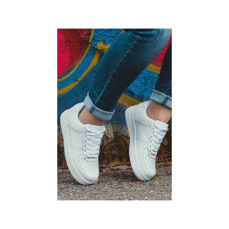 Shoetopia Women White Casual Sneakers (EURO 36)