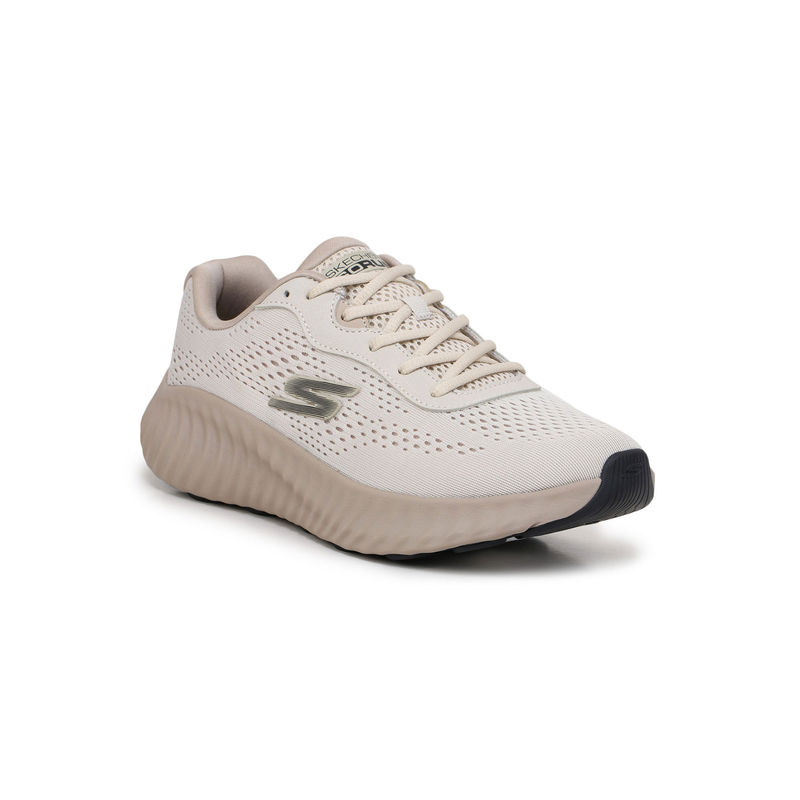 SKECHERS Men Beige GO RUN NOW - LIGHTDRIVE Running Shoes (UK 9)