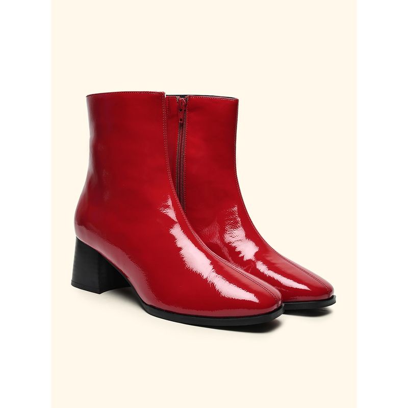 Yoho Women Boot 102 Red Casual Boots (UK 6)