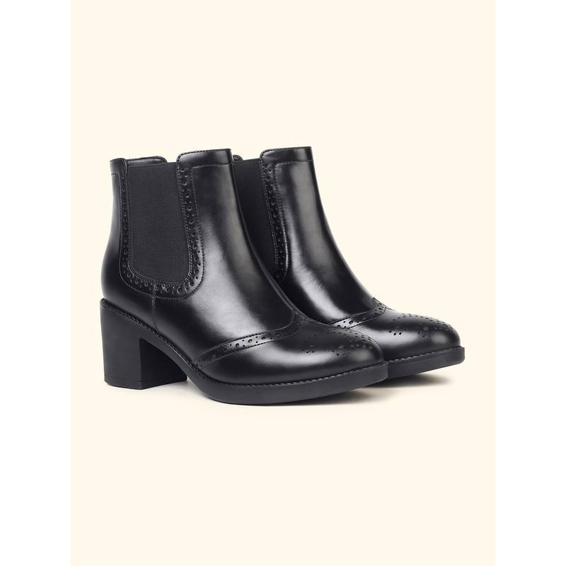 Yoho Women Boot 103 Black Chelsea Boots (UK 3)