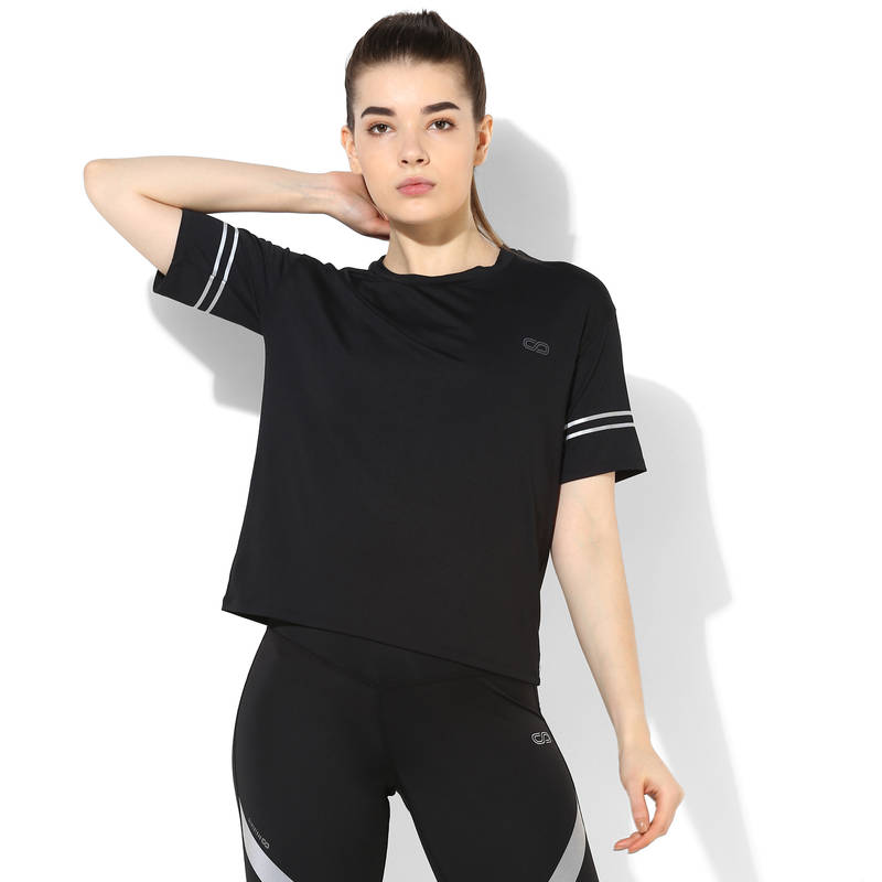 Silvertraq Women's Reflector Tee - Black (XS)
