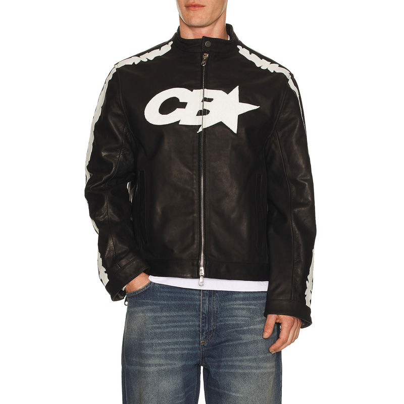Cole Buxton Decal Racer Jacket (S)