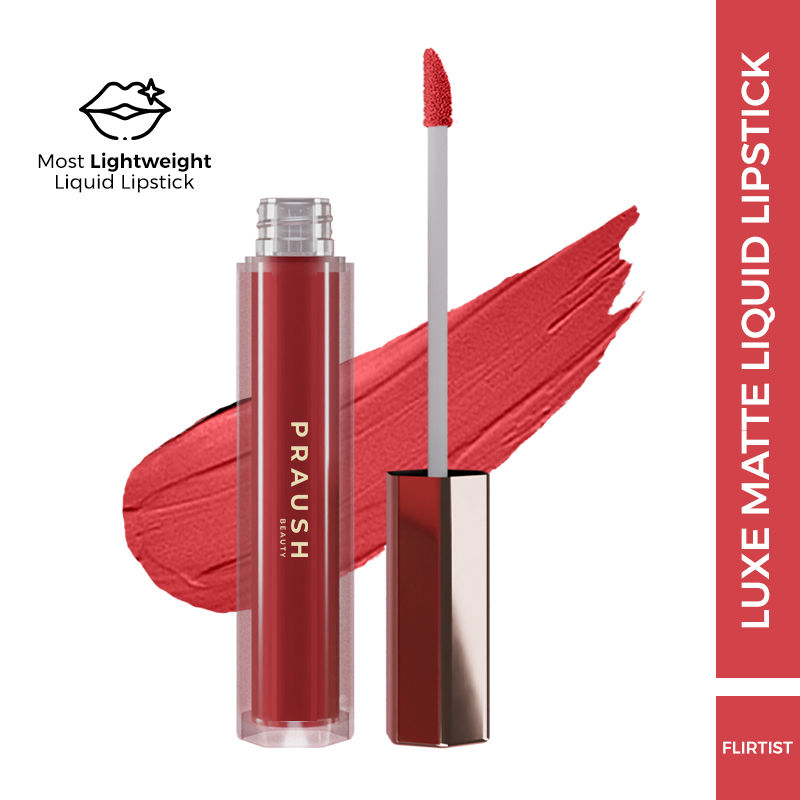 Praush Beauty Luxe Matte Liquid Lipstick - Flirtist