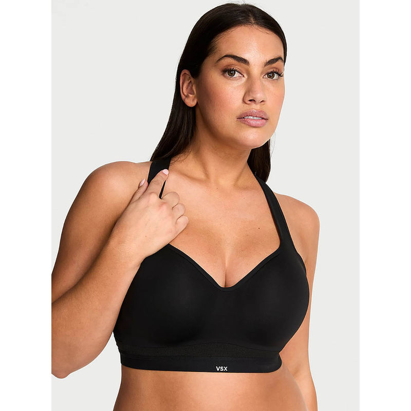 Buy Victoria's Secret Women Black VSX Incredible Max Sports Bra Online
