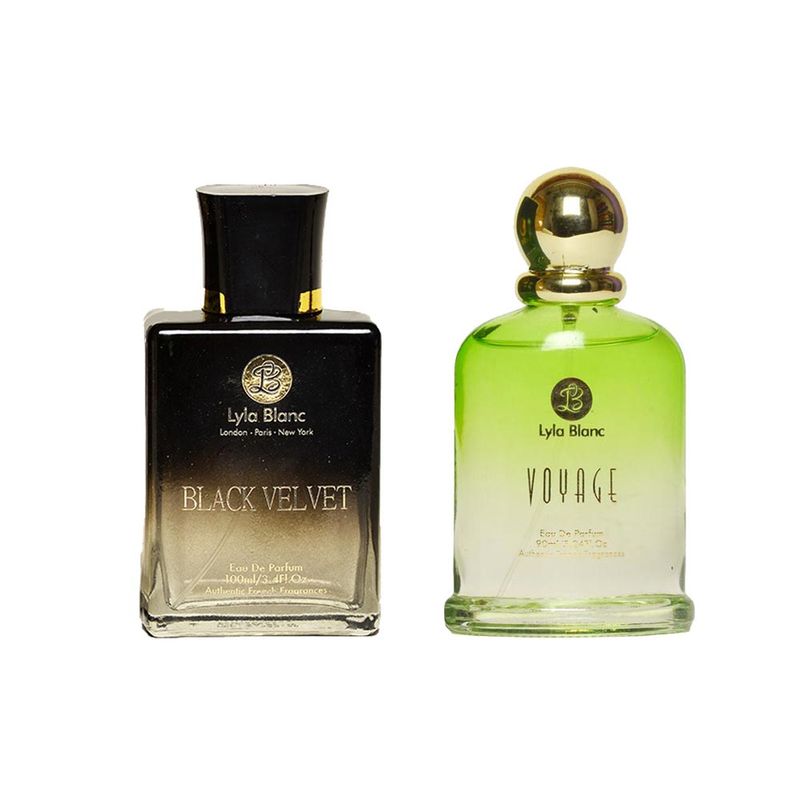 Buy Lyla Blanc New Black Velvet Voyage Premium Long Lasting EDP