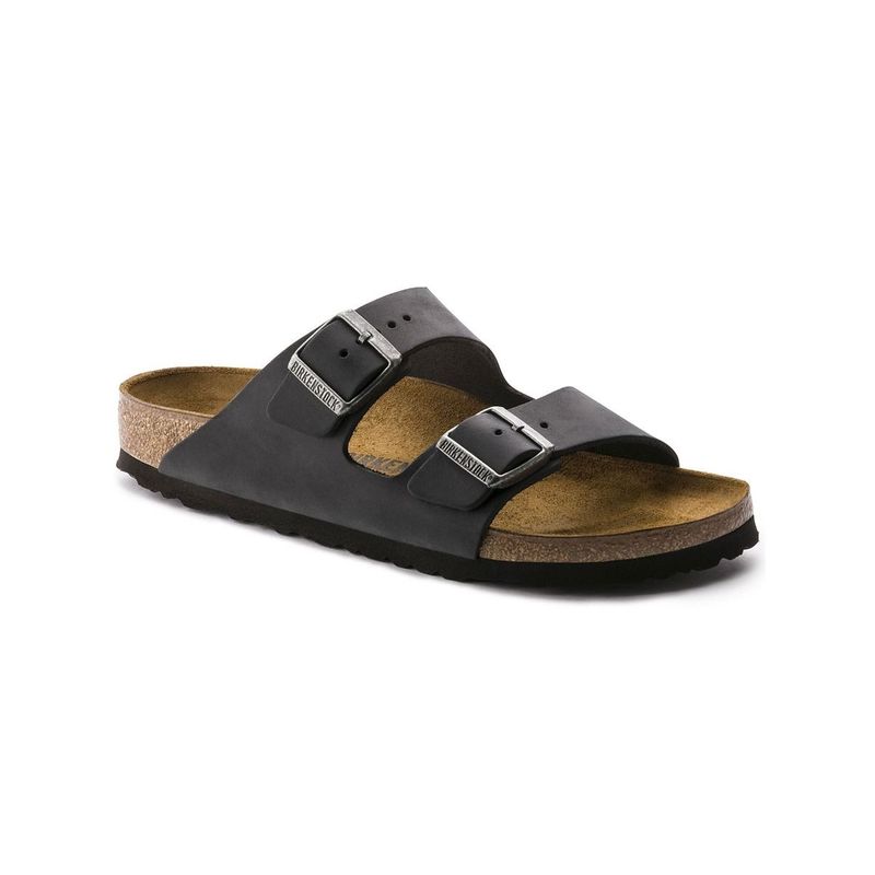 Birkenstock Black Solid Sandals EURO 38