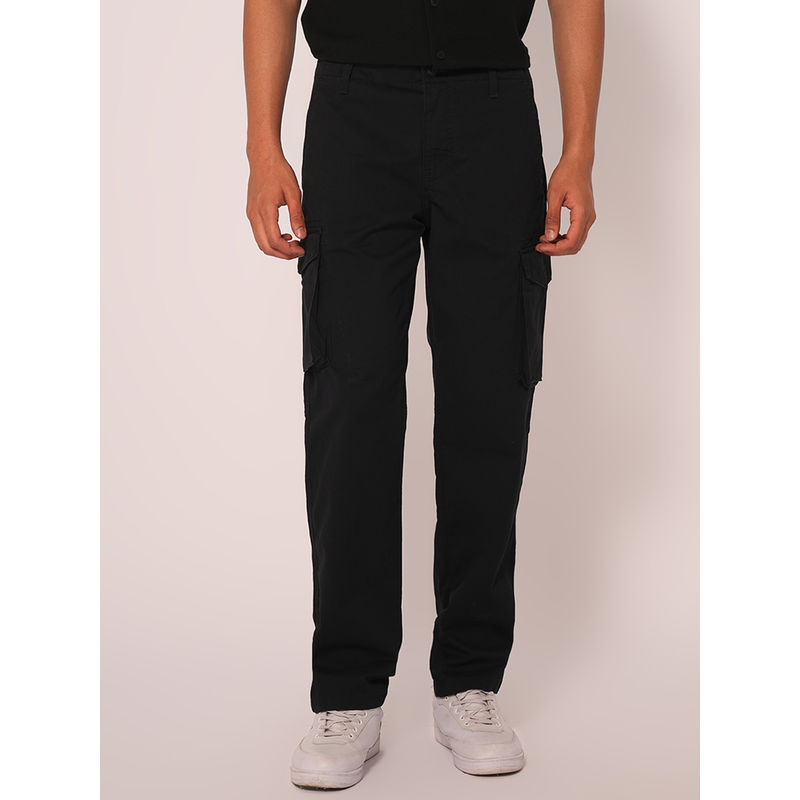 Selected Black Regular Fit Cargos (31)