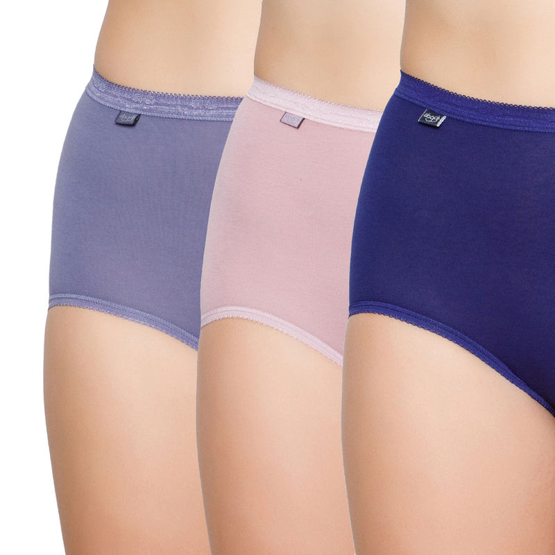 Sloggi Women Ultra Soft Basic H Maxi Brief - Pack of 3 (2XL) (2XL)