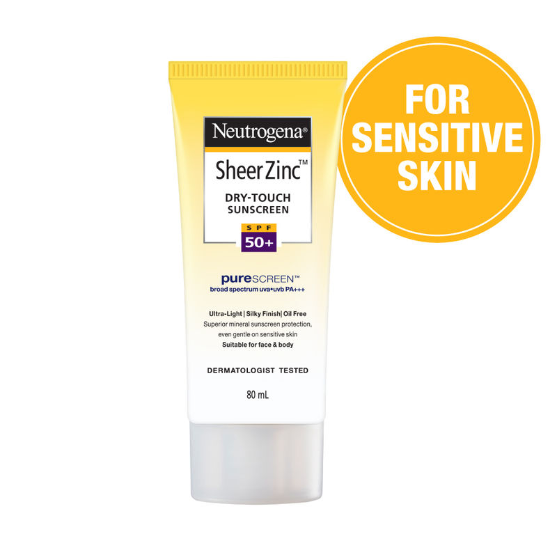 Neutrogena Sheer Zinc Dry Touch Sunscree Buy Online In Gibraltar At Desertcart