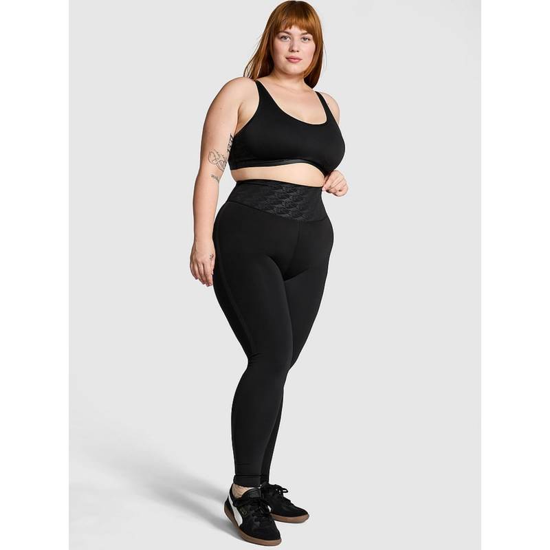 Victoria's Secret Black Relay Compression Tights (XS)