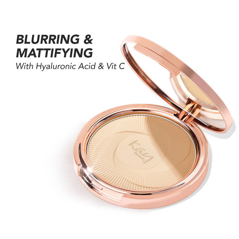 Kay Beauty Soft Matte Pressed Powder - 110y Light