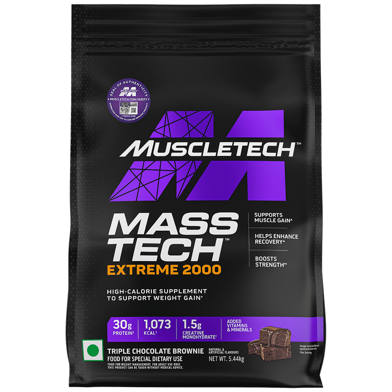 Buy Muscletech Mass Tech Extreme 2000 Triple Chocolate Brownie Online 3031
