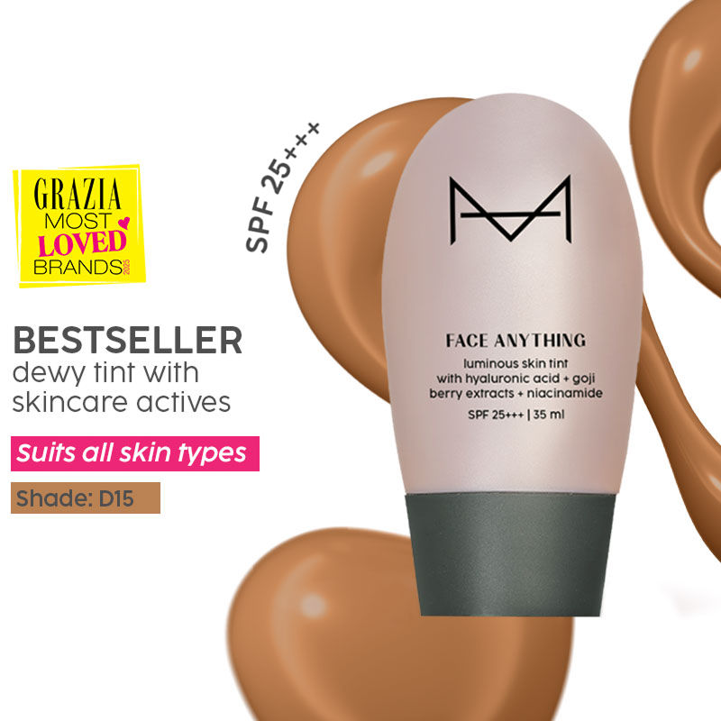 House Of Makeup Face Anything Luminous Skin Tint For Glass Skin - D15 Deep Skin Tone