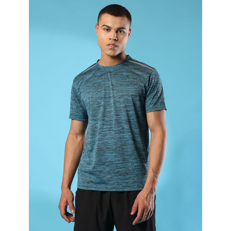 CHKOKKO Green Men Gym T-Shirt (S)