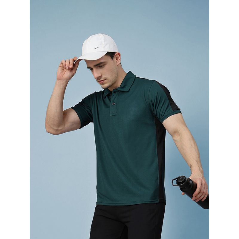 CHKOKKO Green Men Gym T-Shirt (S)