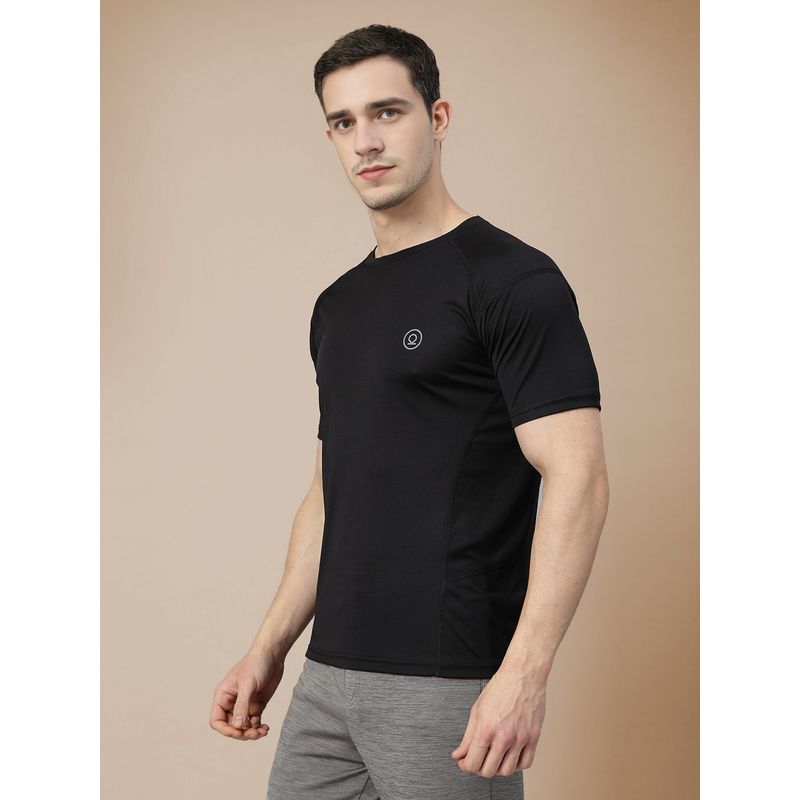 CHKOKKO Men Round Neck Regular Dry Fit Gym Sports T-Shirt (XL)
