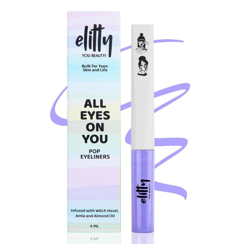 Elitty Matte Pop Coloured Eyeliner - Lilac Dreams Purple