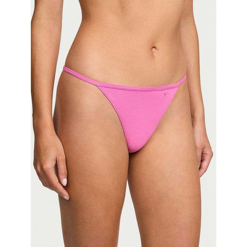 Victoria's Secret Stretch Cotton V-String Panty (S)