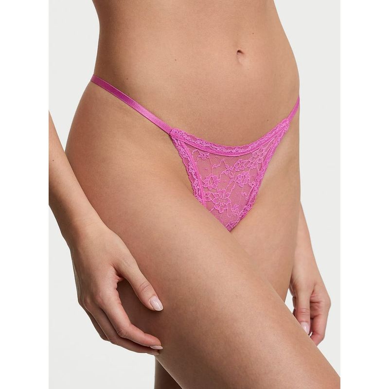 Victoria's Secret Lace String Thong Panty (M)
