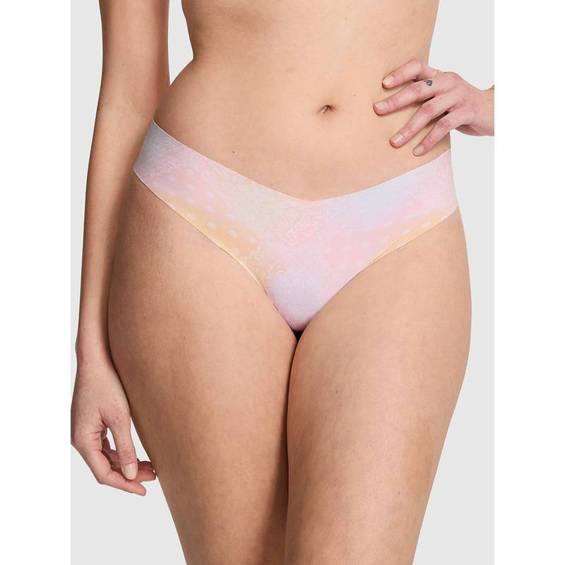 Victoria's Secret Pink No-Show Thong Panty (XS)