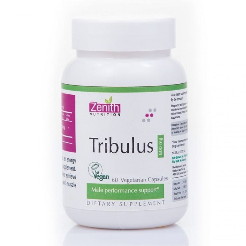 Zenith Nutrition Tribulus 800 Mg Capsules