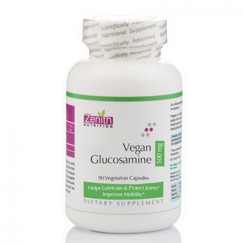 Zenith Nutrition Vegan Glucosamine 500mg - 90 Veg capsules
