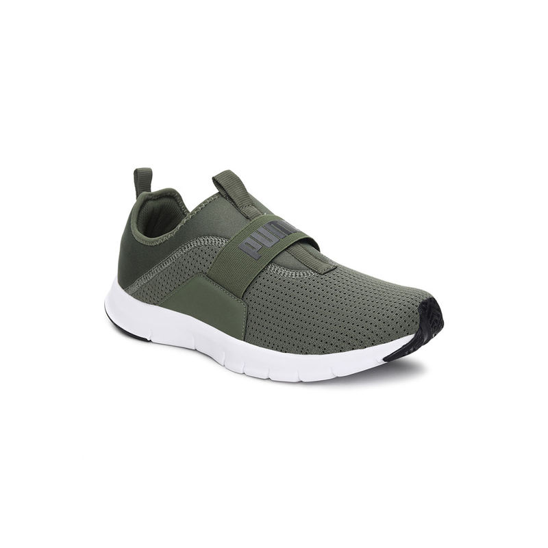 Buy Puma Reck Men Green Sneakers Online