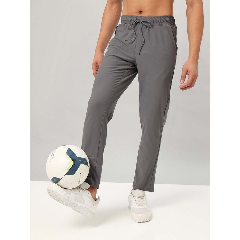 Technosport Men Solid Relax Fit Sports Trackpant (XL)