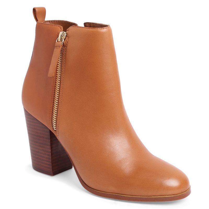 Aldo Women Noemieflex Tan Leather Boots (UK 4)