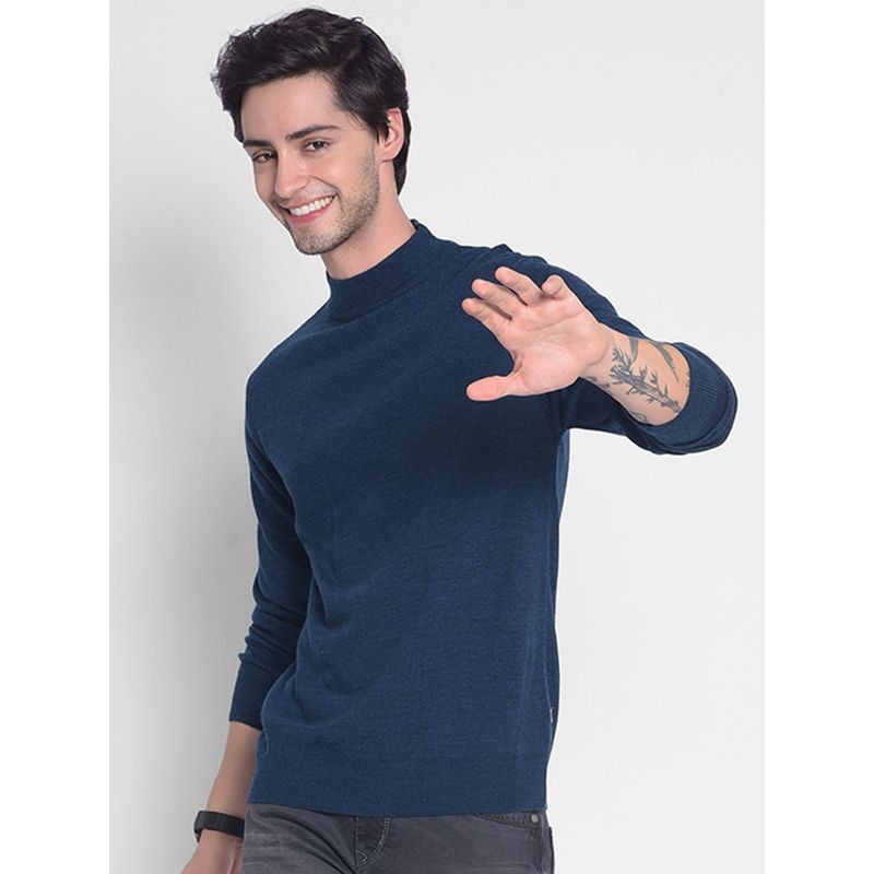 CRIMSOUNE CLUB Men's Navy Blue Sweater (XL)